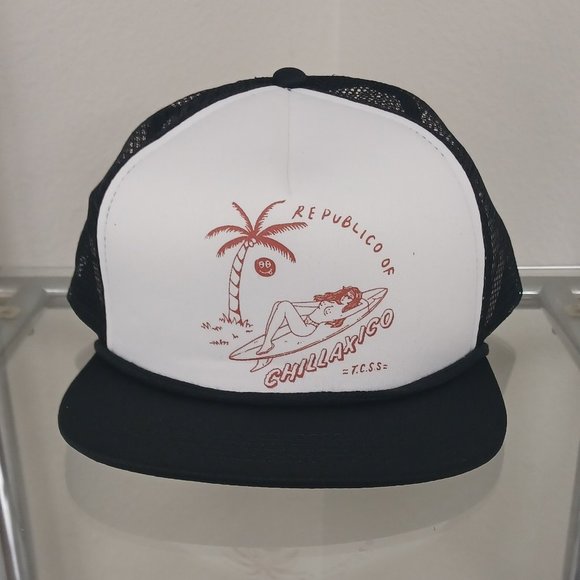 Critical Slide Society - Men's Cap Beach Style- Chilaxico- Phantom O/S - Picture 1 of 2